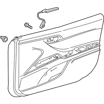 Toyota 67610-06L50-E0 Panel Assembly, Fr Door