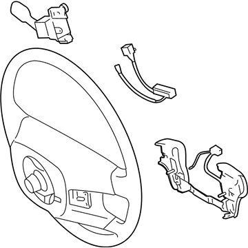 Toyota 45100-07301-B0 Wheel Assembly, Steering