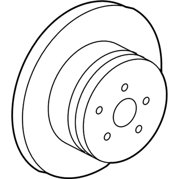 Toyota Matrix Brake Disc - 42431-02210