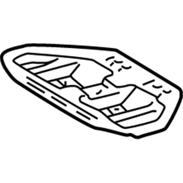 Toyota 57689-42010 Reinforcement Plate