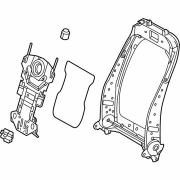 Toyota 71630-0E140 Seat Back Frame