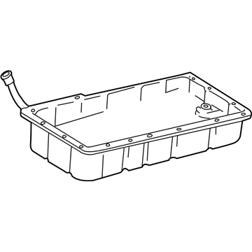 Toyota 35106-34040 Pan Sub-Assy, Automatic Transmission Oil