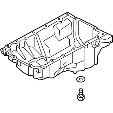 Toyota 12101-WAA02 Oil Pan