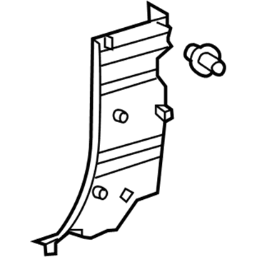 Toyota 62513-04030-B0 Corner Trim