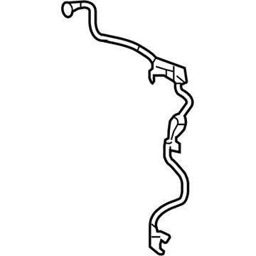 Toyota 89516-04040 Wire, Skid Control Sensor