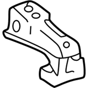 Toyota 65103-17010 Reinforcement Bracket Mount Bracket