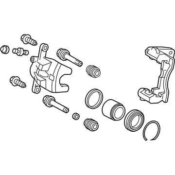 Toyota 47730-42091 Caliper Assembly