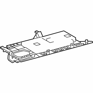 Toyota Tundra Dash Panel Vent Portion Covers - 55607-0C040-C0