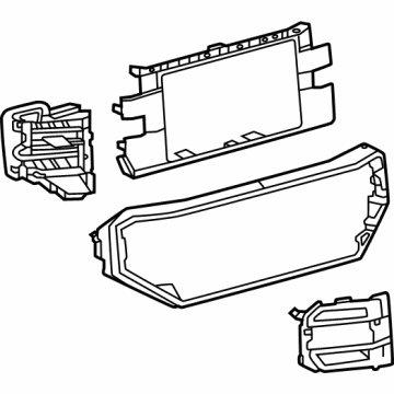 Toyota 55405-0C050 Center Panel