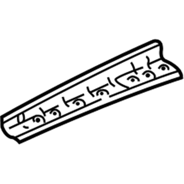 Toyota 53733-48010 Lower Rail