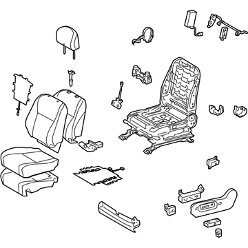 Toyota 71200-0E150-B2 Seat Assembly