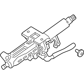 Toyota 45250-42450 COLUMN ASSY, STEERIN