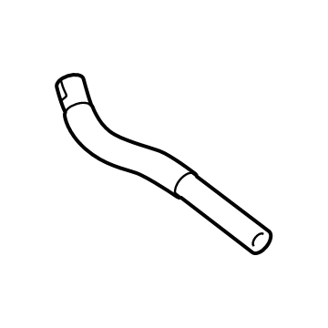 Toyota 16552-F0030 Water Hose