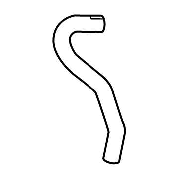 Toyota 16554-F0020 Upper Hose