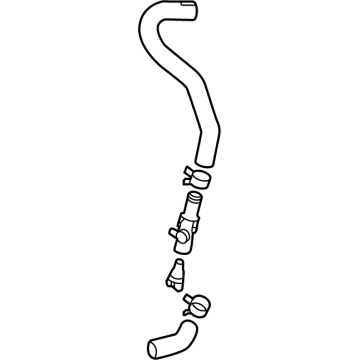 Toyota 165A0-F0010 Hose Assembly