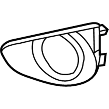 Toyota 81481-52380 Fog Lamp Bezel