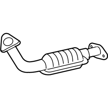 2006 Toyota Tundra Exhaust Pipe - 17410-0F050