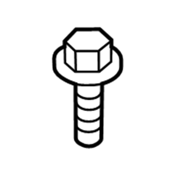 Toyota 90159-A0034 Headlamp Assembly Screw