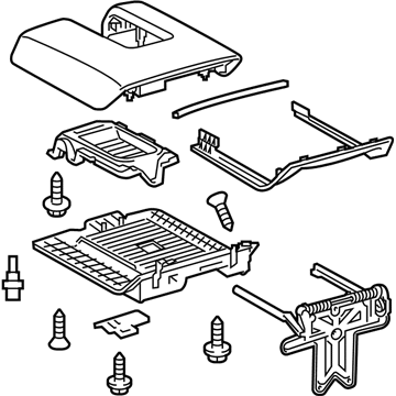 Toyota 58905-0C140-C1 Armrest