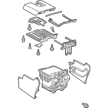 Toyota 58910-0C261-C1 Console Assembly