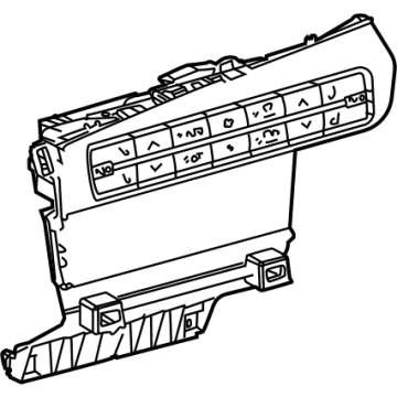 2023 Toyota Mirai A/C Switch - 55900-62140