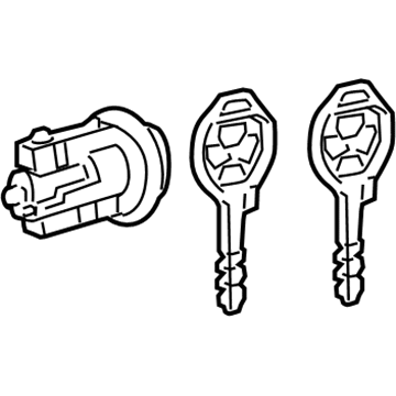 Toyota 69057-33341 Cylinder & Keys