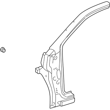 Toyota 61132-52040 Pillar, Front Body, Upper Outer LH