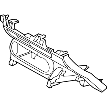 Toyota 55406-WB001 Panel Sub-Assembly, Inst