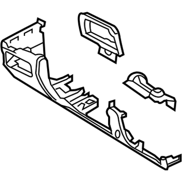 Toyota 55045-WB002 Lower Panel