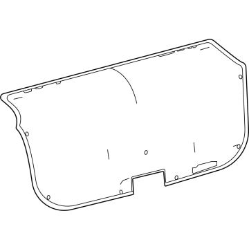 Toyota 64719-62010 Trunk Trim