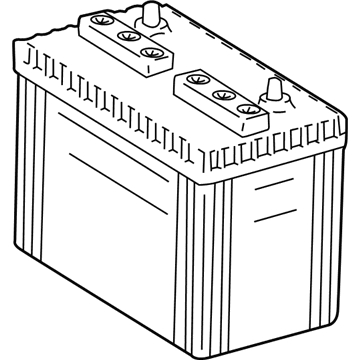 Toyota 00544-24F60-575 Battery