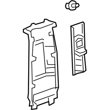 Toyota 62410-07030-E0 GARNISH Assembly, Ctr Pi