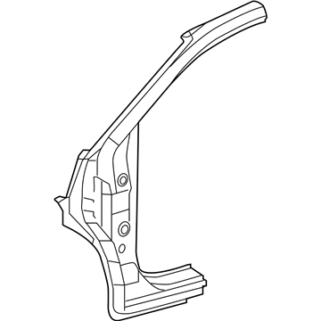 Toyota 61132-0E060 Pillar, Front Body, Outer