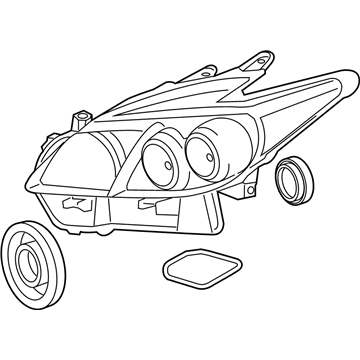 Toyota 81185-47463 Headlamp Assembly