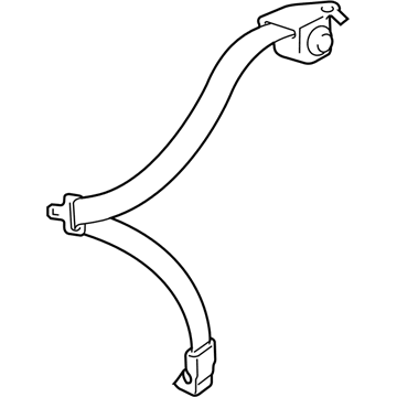 Toyota 73360-47031-B0 Belt & Retractor