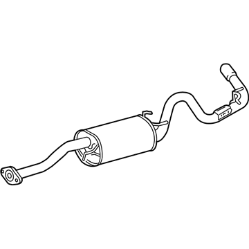 2021 Toyota Tacoma Exhaust Pipe - 17430-0P460