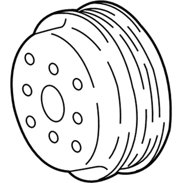 Toyota 16173-0P011 Pulley