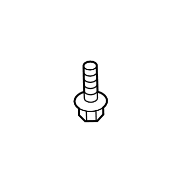 Toyota 90119-A0440 Rear Mount Bracket Bolt