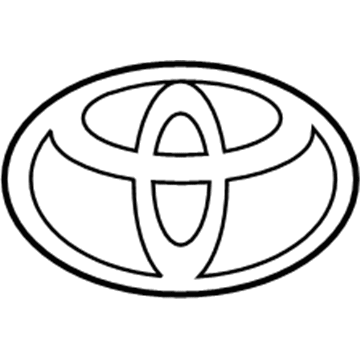 Toyota 90975-02041 Emblem, Front