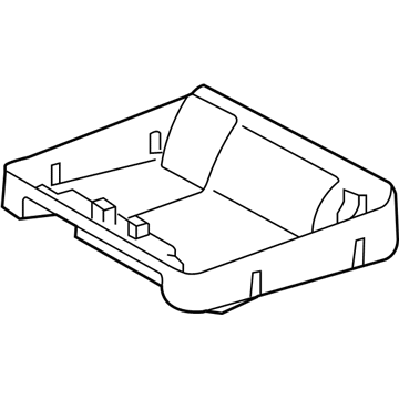 Toyota 72907-0C030-B0 Lower Cover