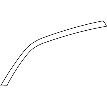 Toyota 75551-04051 MOULDING, Roof Drip