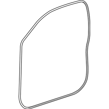 Scion iQ Door Seal - 62311-74010