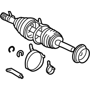 2010 Toyota Land Cruiser CV Joint - 43460-69177