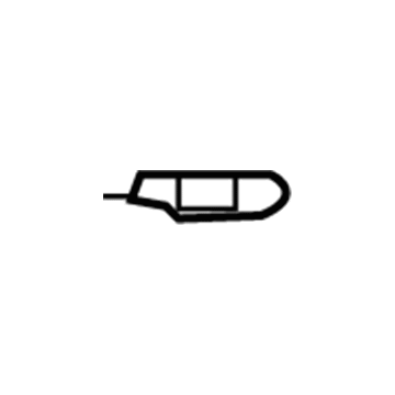 Toyota 90430-09003 Finish Molding Gasket