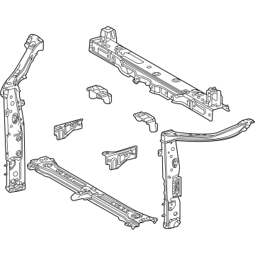 Toyota 53210-08900 Radiator Support