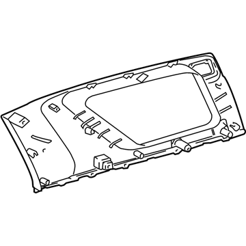 Toyota 62470-35900-B0 Garnish Assy, Roof Side, Inner RH