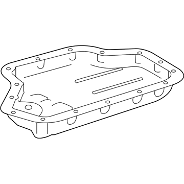 Toyota 35106-74020 Pan Sub-Assembly, TRANSM