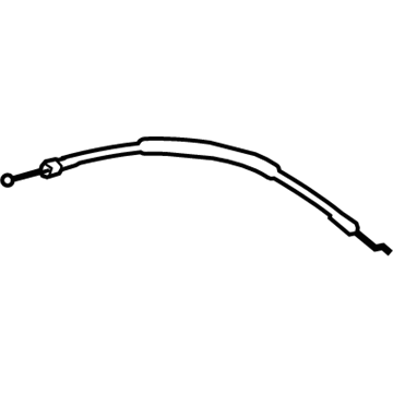 Toyota 69750-0C040 Lock Cable