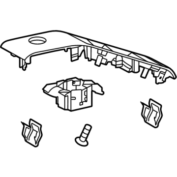 Toyota 74231-0E110 Panel, Fr Door ARMRE