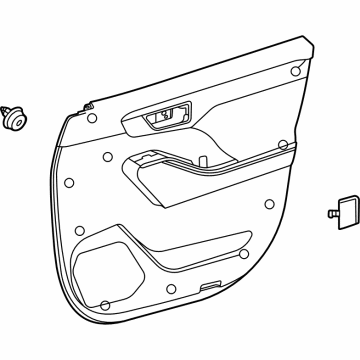 Toyota 67610-0E641-C4 Door Trim Panel